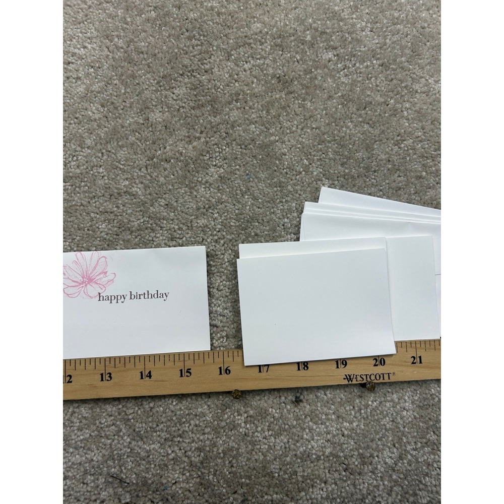 Stampin Up Happy Birthday Rubber Stamp Cards Envelopes Ink Card Making Kit